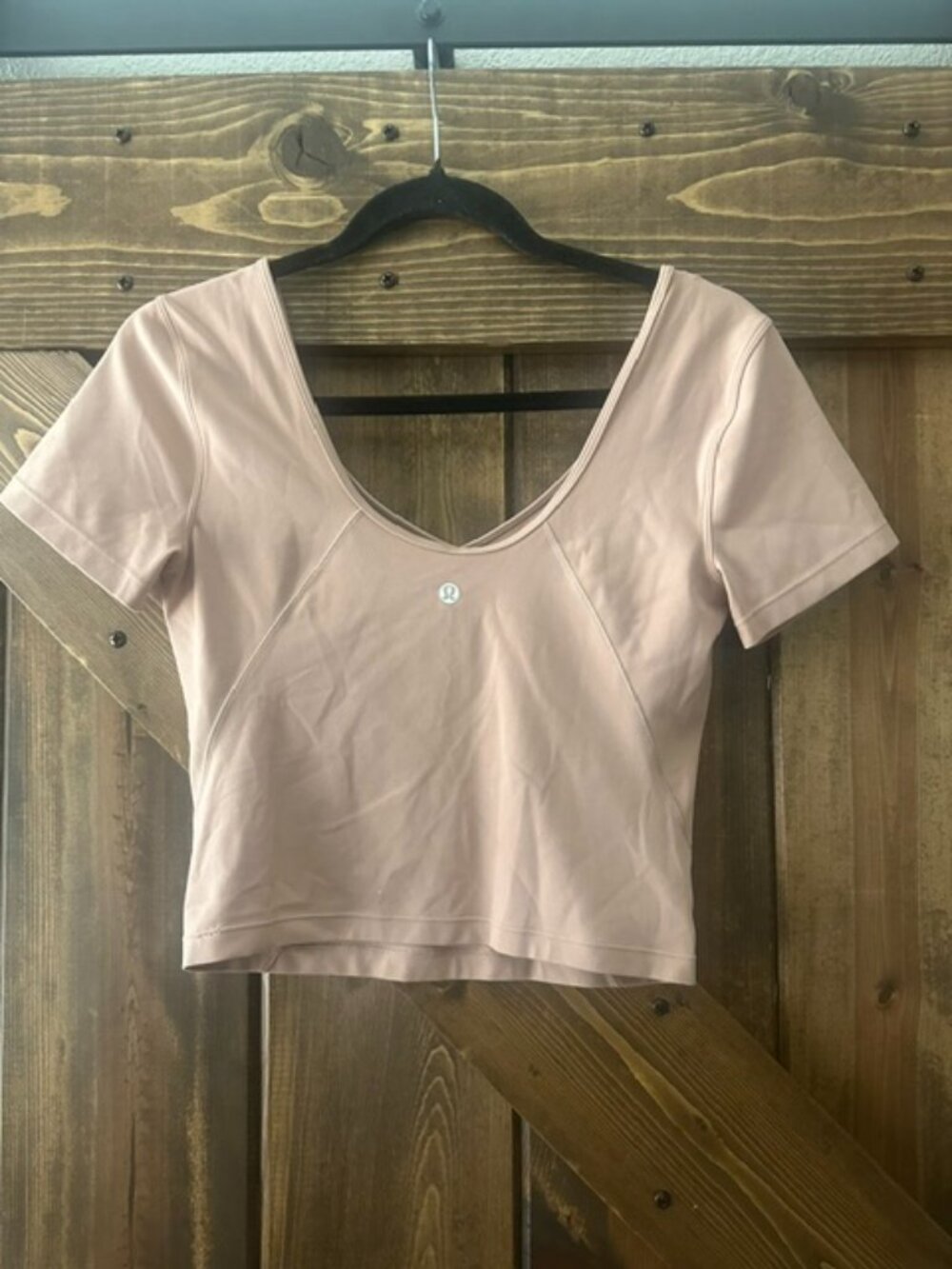 Lululemon | Align Shirt Womens Nulu Athleticwear Leisure Cropped Nude